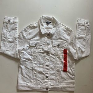 Buffalo white soft jacket size m